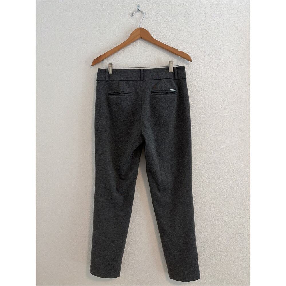 Michael by Michael Kors Pants Size 10 Gray Work Office Straight Leg - Picture 5 of 9